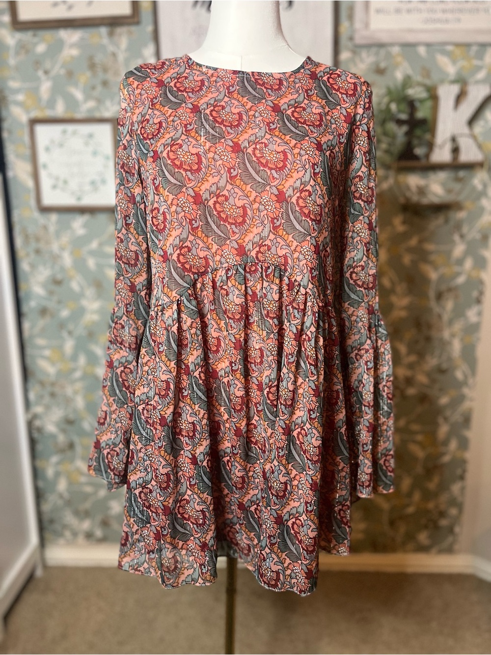 BuddyLove Floral Mini Dress Size XS